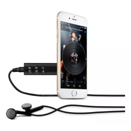 Veraly Receptor Bluetooth Audio Y Llamadas Aux 3.5 Recargable