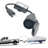 MACHSWON Trailer Adapter, 12V US to EU Trailer Light Converter