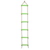 COMINGFIT® Sturdy Indoor/Outdoor Rope Climbing Ladder for Kids(Green)
