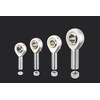 HiPicco SA12T/K Rod End Bearing, 4pcs 12mm Bore Self Lubricating