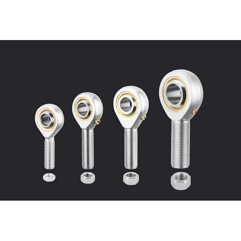 HiPicco SA12T/K Rod End Bearing, 4pcs 12mm Bore Self Lubricating