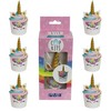 PME Cupcake Decorating Kit with Edible Toppers, Unicorn