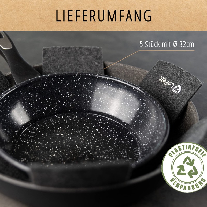 LoFelt Pan Protectors & Stacking Protection for Pans, Pots, Bowls