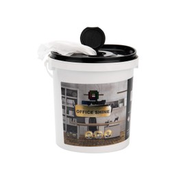 Mind Reader All-Purpose Office Cleaning Wipes, Monitor Cleansing Wipes, Electronics Cleaning Cloths, Fresh Orchid Scent, 300-ct. Tub