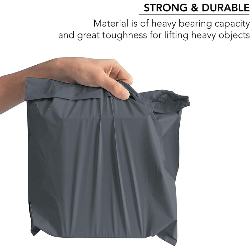 ezkart Mixed Size Self-Seal Mailer Bags Strong Polythene Posting Grey