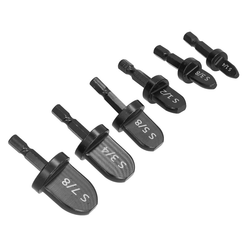 6Pcs Swaging Tool Drill Bit Set Convenient Practical Wide Application