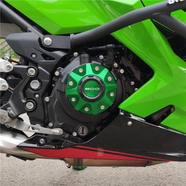 Compatible with Ninja 500 Ninja500 2025 2024 Z500 Z 500 Motorcycle Accessories CNC Engine Guard Cover Crash Protective Cover Falling Protection