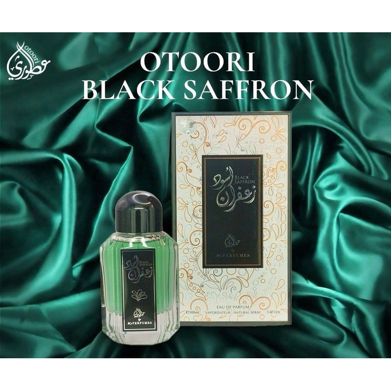 OTOORI BLACK SAFFRON 100ml 3.4oz EAU DE PARFUM Spray