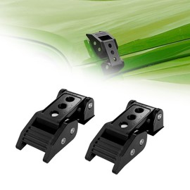 ETL INDUSTRIES Hood Latches Aluminum Hood Catch Kits for Jeep Wrangler JK/JKU 2007-2018, JL JLU 2018-2024 & Jeep Gladiator JT 2020-2024 Latch Locking - 1 Pair