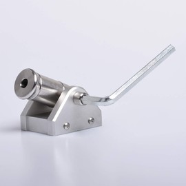 EASYANT Mini cañón de metal de escritorio de acero inoxidable, modelo de cañón mecanizado CNC