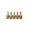 LTWFITTING Brass Barbed Fitting Coupler/Connector 1/4" Male BSPT x 1/4"(6mm)