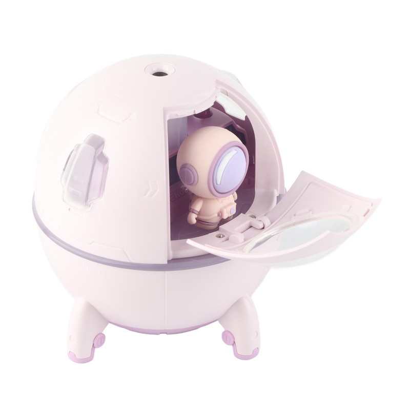 Capsule Humidifier Transparent PC Silicone Mini Cute Humidifiers Portable Household