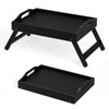 Mayyol Breakfast Bed Tray for Eating - Foldable Food Laptop