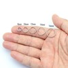 TUNUKE Ti Titanium Ring, Keychain, Key Ring, Key Hook, Carabiner,