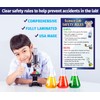 ZOCO - Science Lab Safety Rules Poster (12x18, Laminated) -