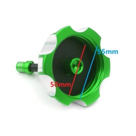 PCC GREEN CNC BILLET FUEL GAS CAP For HONDA XR50 2000-2003 CRF50 2004-2009 GC20_G