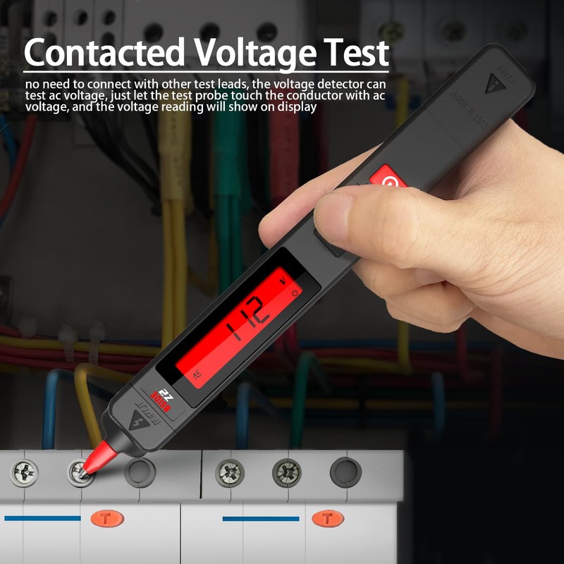 BSIDE Z2 AC Voltage Tester Non-Contact Voltage Detector Pen, Electricity