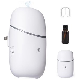 HIKERFEIJUN Waterless Essential Oil Diffuser Up 500 sqft Coverage Bathroom, Living Room,Reading Room, Yoga Room, Small Office, and Anywhere in Your Home,Suitable for Small and Medium-Sized Rooms 10ml