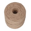 200m Natural Jute Twine 3mm Dia 4 Strand Safety Protective