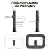 Smartphone Ring Selfie Light Kit Handheld LED Mobile Video Stabilizer