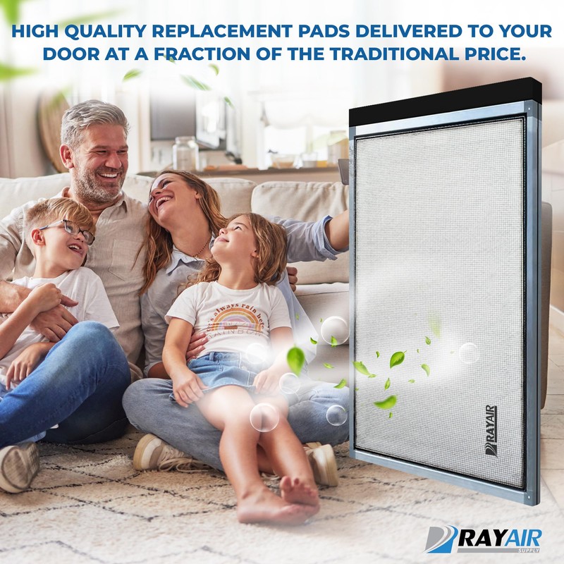 RAYAIR SUPPLY 20x25 Replacement Filter Pads Compatible with Clean Comfort