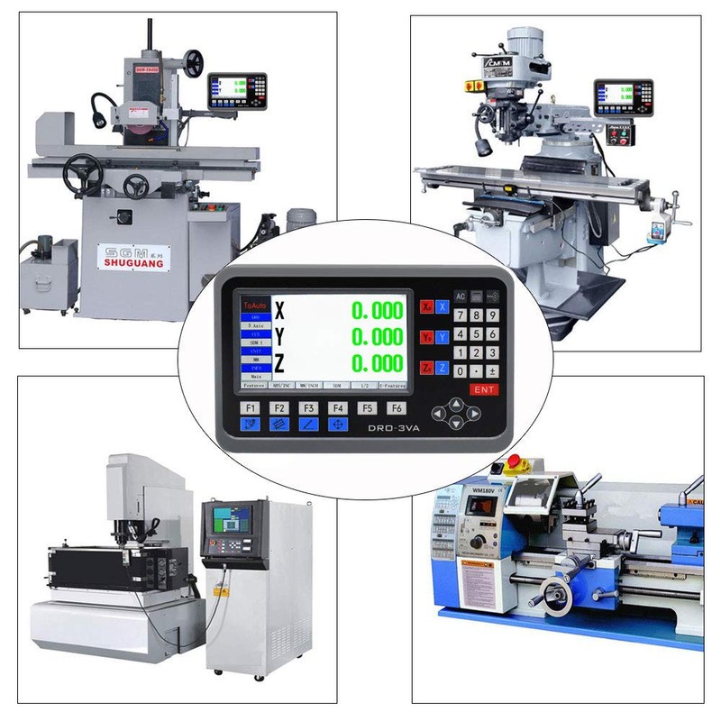 TOAUTO Digital Readout 2 Axis 3 Axis DRO Display Linear