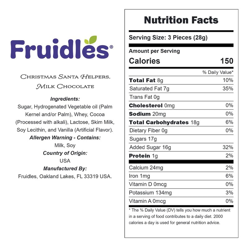 Fruidles Chocolate Covered Buttermints, Mint Candies, After Dinner Mints, Butter