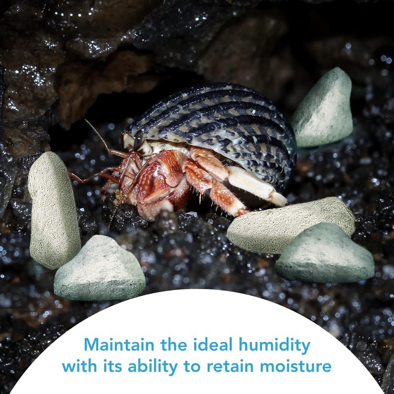 JOR 2 oz Hermit Crab Rocks, Natural Calcium Stones for