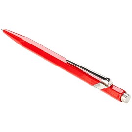 CREATIVE ART MATERIALS Caran D'ache Ballpoint Pen, Metal Red (849.070)