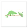 CafePress Chameleon Lizard Square Car Magnet 3 X 3 Square