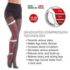 TOROS GROUP MANUFACTURE Prophylactic Compression Tights (13-15mmHg, 70 Denier), Black,