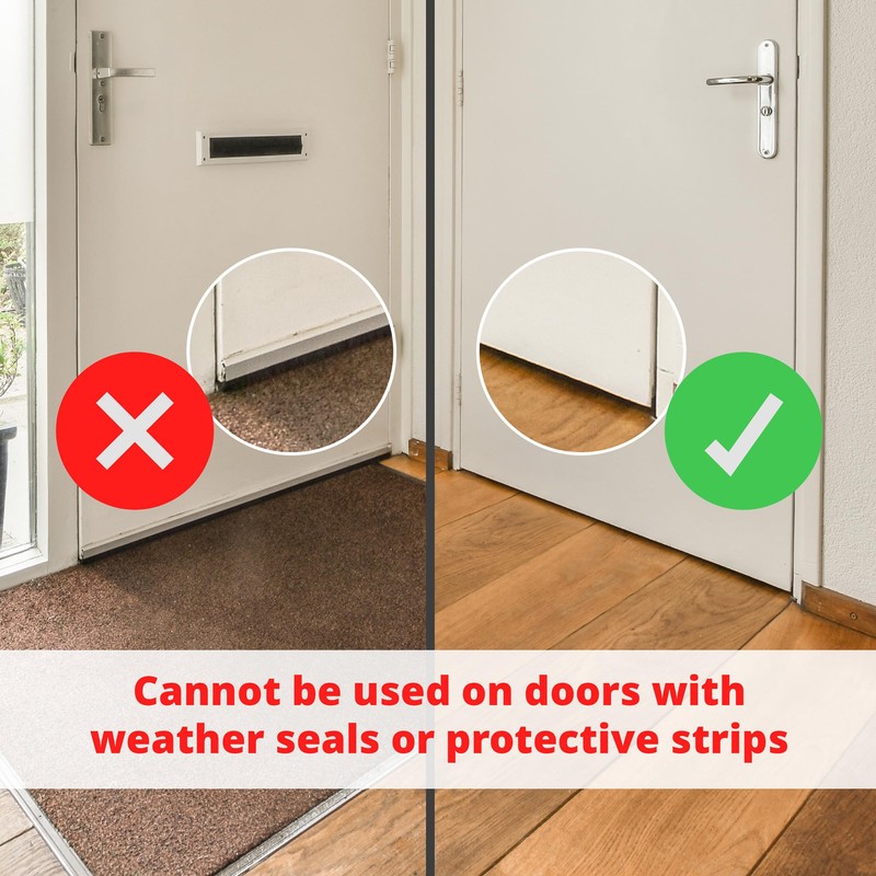 DoorJammer DJ3 Portable Door Lock Brace for Home Security and