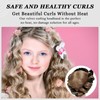 ZILAMPU ZILAMPU No Heat Curling Rod Headband, Overnight Velour Hair