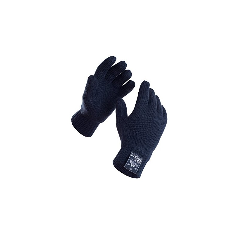 Manufaktur13 Rough Gloves, Full Finger Gloves, Unisex Knitted Gloves with