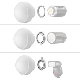 Difusor de flash para Speedlight, compatible con Canon 560 565EX 580EX y con Godox V860 TT600 - Speedlight, flash de cámara, compatible con difusor de flash Canon y Godox