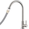 KroBer Cold Water Faucet Only – Brushed Nickel Stainless Steel