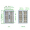 EPLZON Prototype Board Solderable Breadboard Double-Sided PCB Circuit Board for