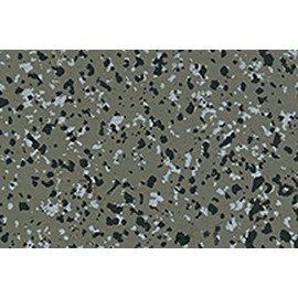 Molded Vinyl Complete Trunk Mat - fits 1965-1968 Ford Mustang Fastback Molded (Mustang Spatter)