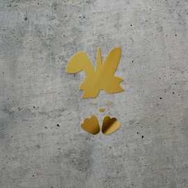 Decal Stickers of Wings (Metallic Gold) (Set of 2) Premium Waterproof Vinyl Decal Stickers for Laptop Phone Accessory Helmet Car Window Mug Tuber Cup Door Wall Decoration - ANDVER1d93073GO