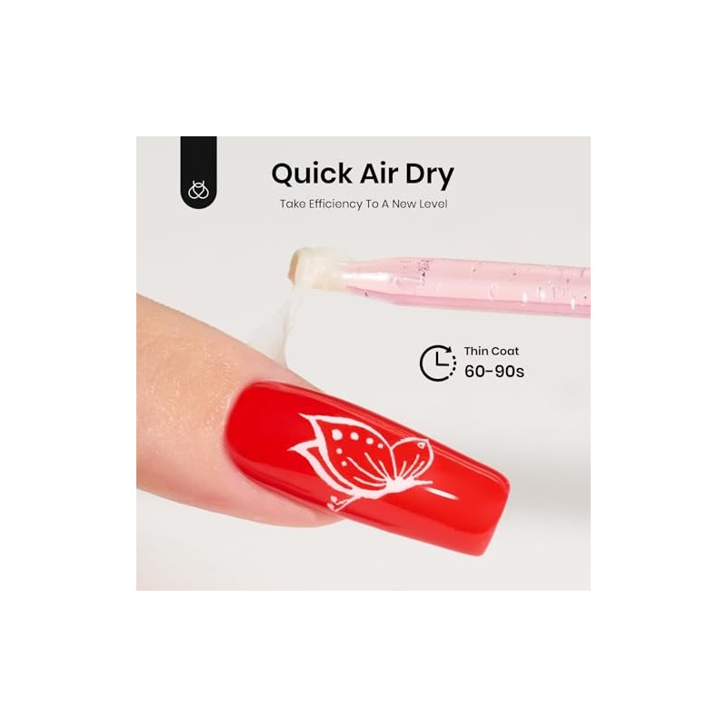 Beetles Esmalte de gel de látex líquido para uñas, protector