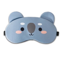 Sleeping Mask Children, Sleeping Mask Girls Funny Things, Sleep Mask, Cute Animal Sleep Eye Protection for Girls, Boys, Travel, Nap Party Accessories (Grey Koala Style)