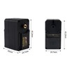 RCmall Feetech STS3215 19KG 7.4V Digital Servo 360° Continuous Rotation