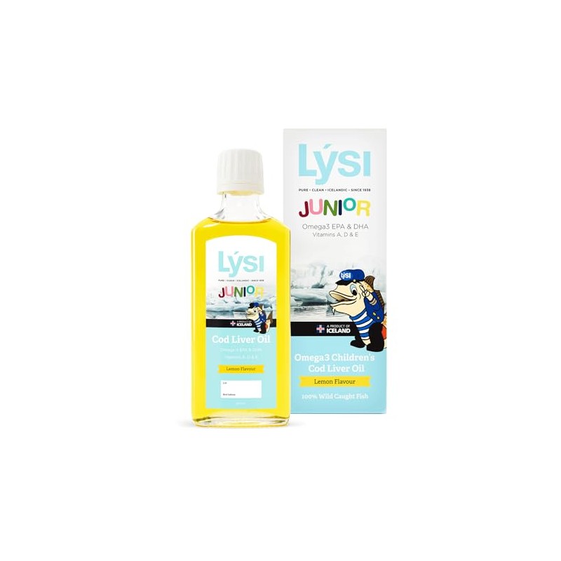 LYSI Omega 3 para Niños en Aceite de Bacalao Junior