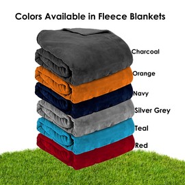 Red Single throw Super Soft Light weight Flannel fleece blanket, Winter blanket, Fluffy Blanket, christmas blankets and throw for Bed Sofa & Couch (130X150cm)