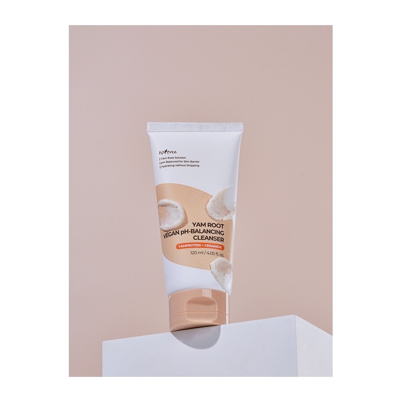 Yam Vegan Mildly Acidic Cleanser 120ml / 참마 비건 약산성