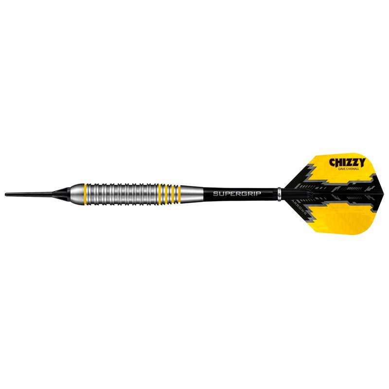 Harrows Soft Darts Dave Chisnall Chizzy Brass Tungsten Look Softtip
