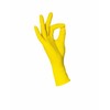 AMPri Med-Comfort Lemon Nitrile Gloves, Yellow, Pack of 100, Size