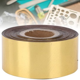 Sonhomay Hot Stamping Foil Paper, Gold, 3CM Width x 120M Roll, Ideal for Crafts & Scrapbook