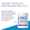 Clean + Easy Sensitive Microwave Wax, Soft Wax for Facial