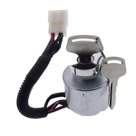Unbranded Ignition Switch 66101-55200 66101-55210 For Kubota ZD18F ZD21 ZD21F ZD25F ZD28